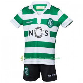 Fußballtrikots Sporting CP Kinder 2018-2019 Kurzarm Heimtrikotsatz kaufen